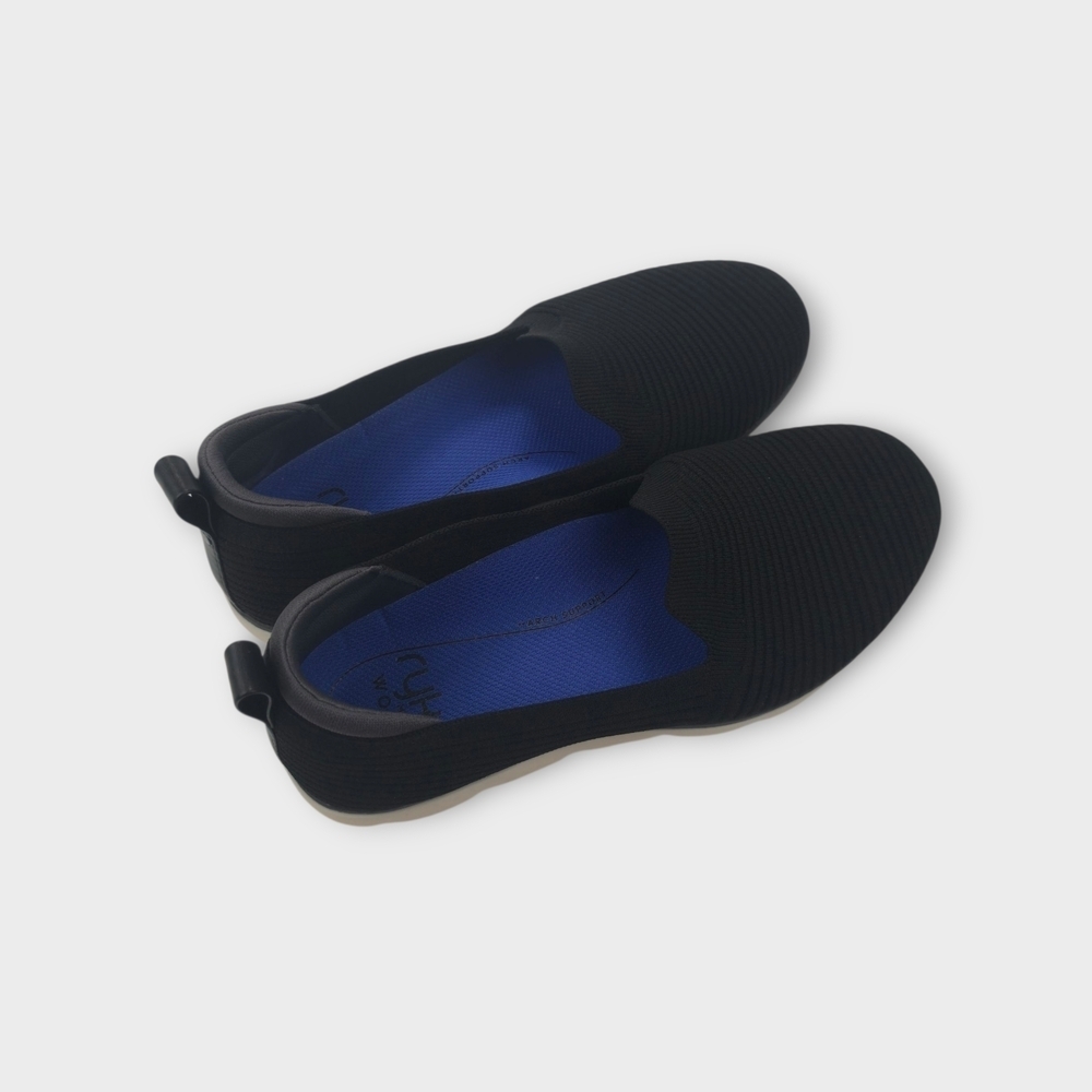 Ryka Knit Outdoor Slip-On Shoes Echo/ Effort Knit Black Multi Womens Size 6.5 W - Picture 3 of 9